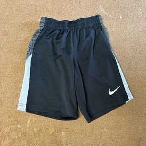 Nike Black and Gray Sports Shorts